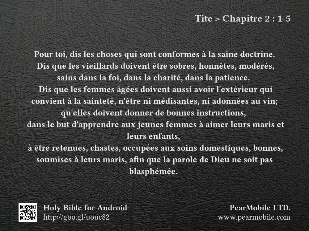 Tite, Chapitre 2:1-5